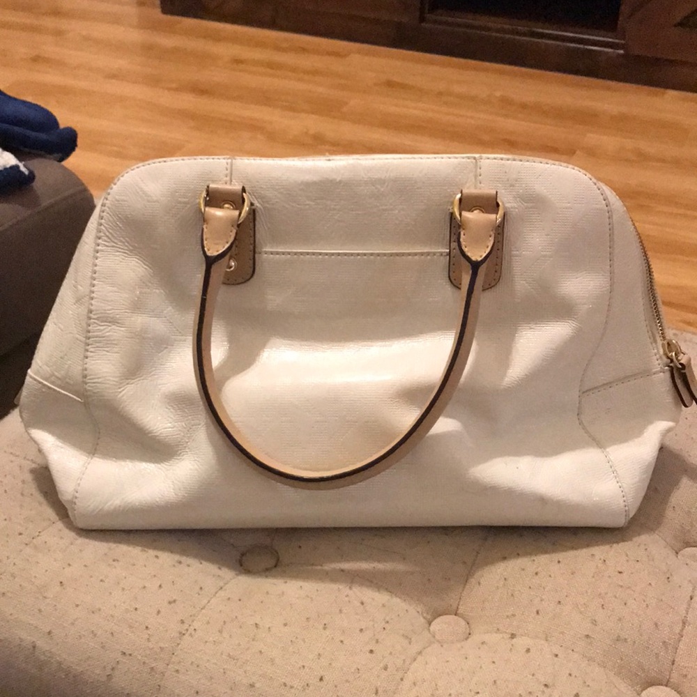 White Michael Kors bag